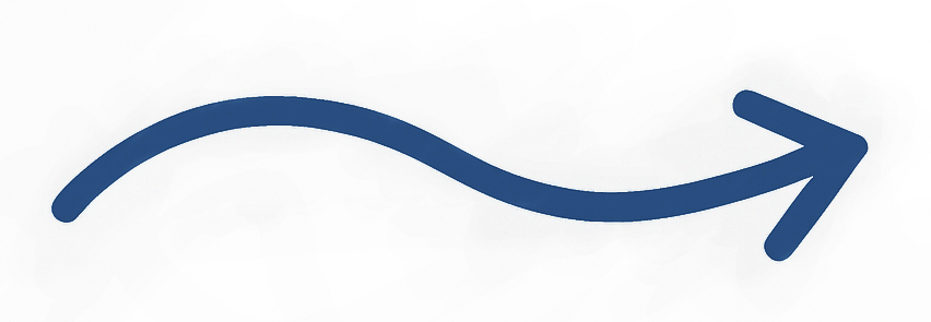 Blue paper plane flying right
